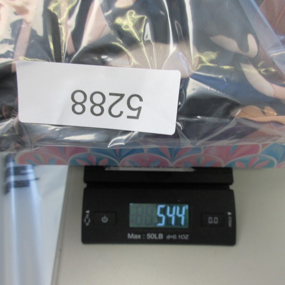 Fate Maxi Dress M Black Pink Floral Ruffle Sleeveless Cross Back Luxury Chic 544 - Picture 14 of 14